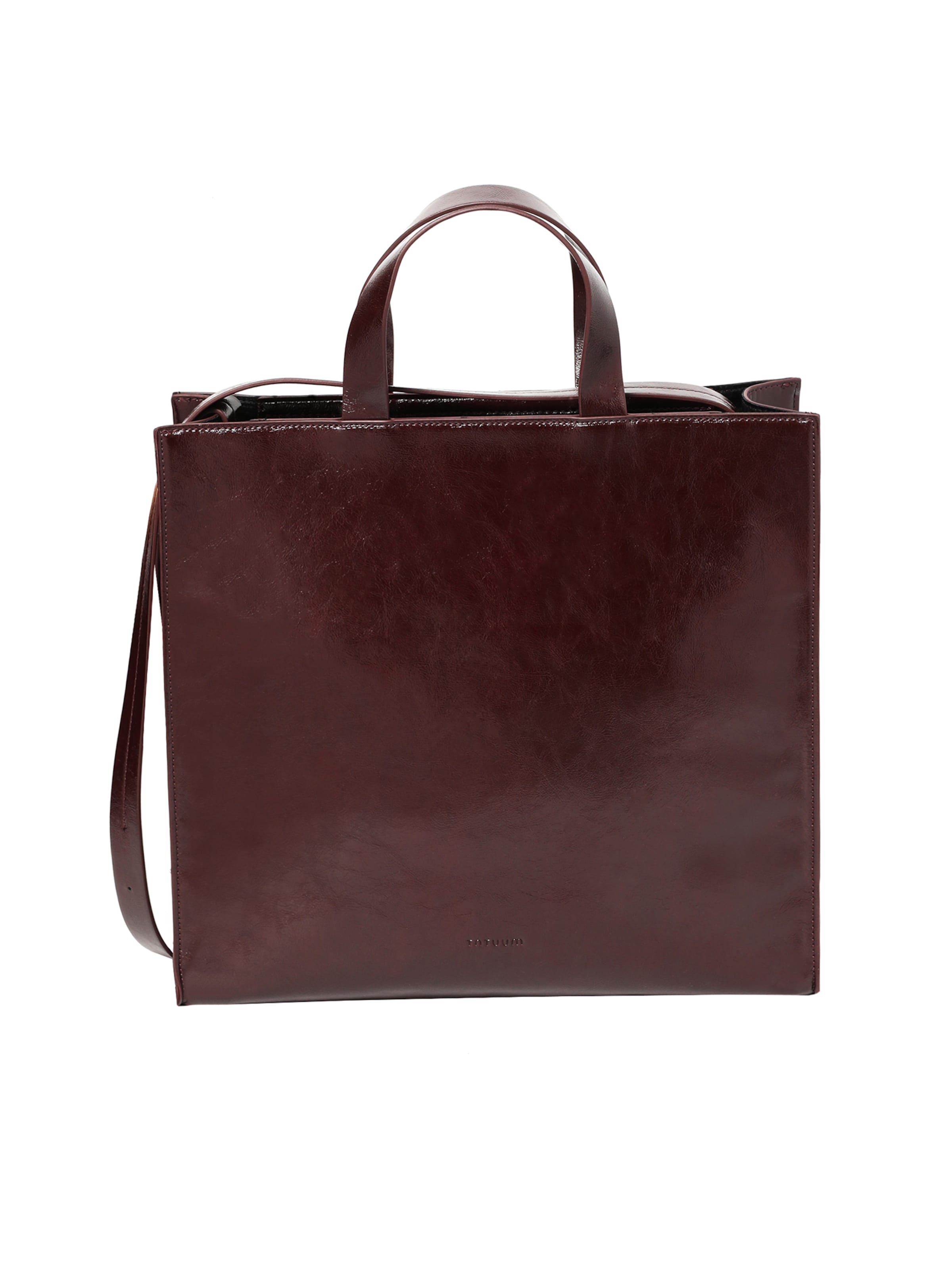 TATUUM Μεγάλη τσάντα σε κόκκινο: μπροστά