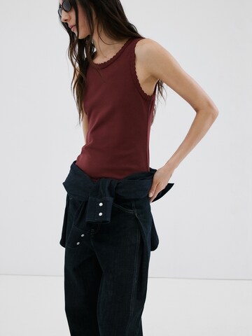 MANGOTop 'LOTA' - smeđa boja: prednji dio