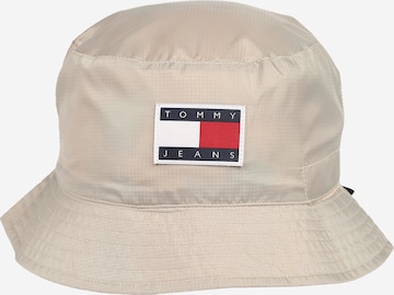 Tommy Jeans Hat in Beige: front