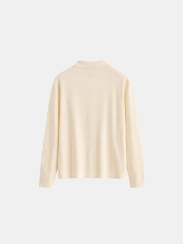 Richesse Shirt 'VALERO KNITTED POLO | CREME' in Beige