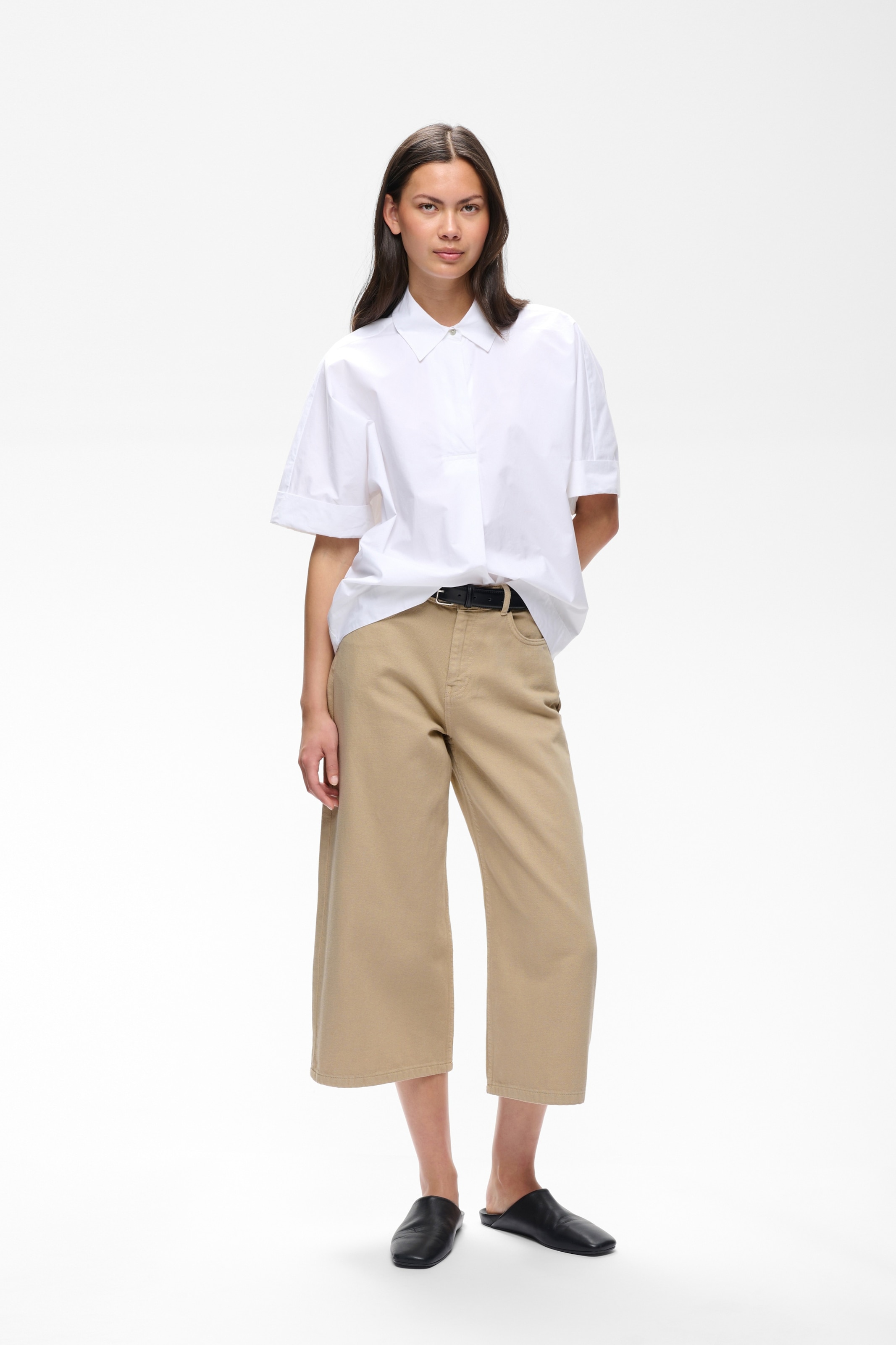 InWear Lużny krój Jeansy w kolorze beżowy