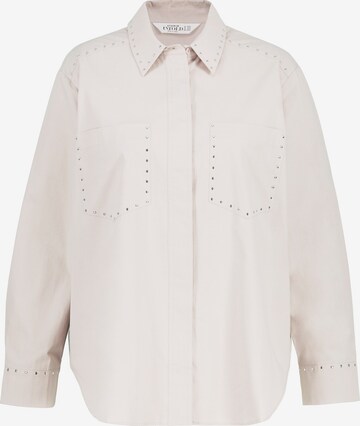 Studio Untold Blouse in Beige: voorkant