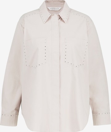 Studio Untold Blouse in Beige: voorkant