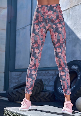 LASCANA ACTIVE Skinny Sportbroek in Gemengde kleuren: voorkant