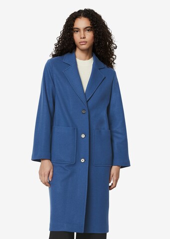 Marc O'Polo Between-Seasons Coat in Blue: front