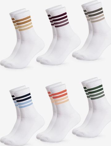 Occulto Sports socks 'Steffi' in White: front