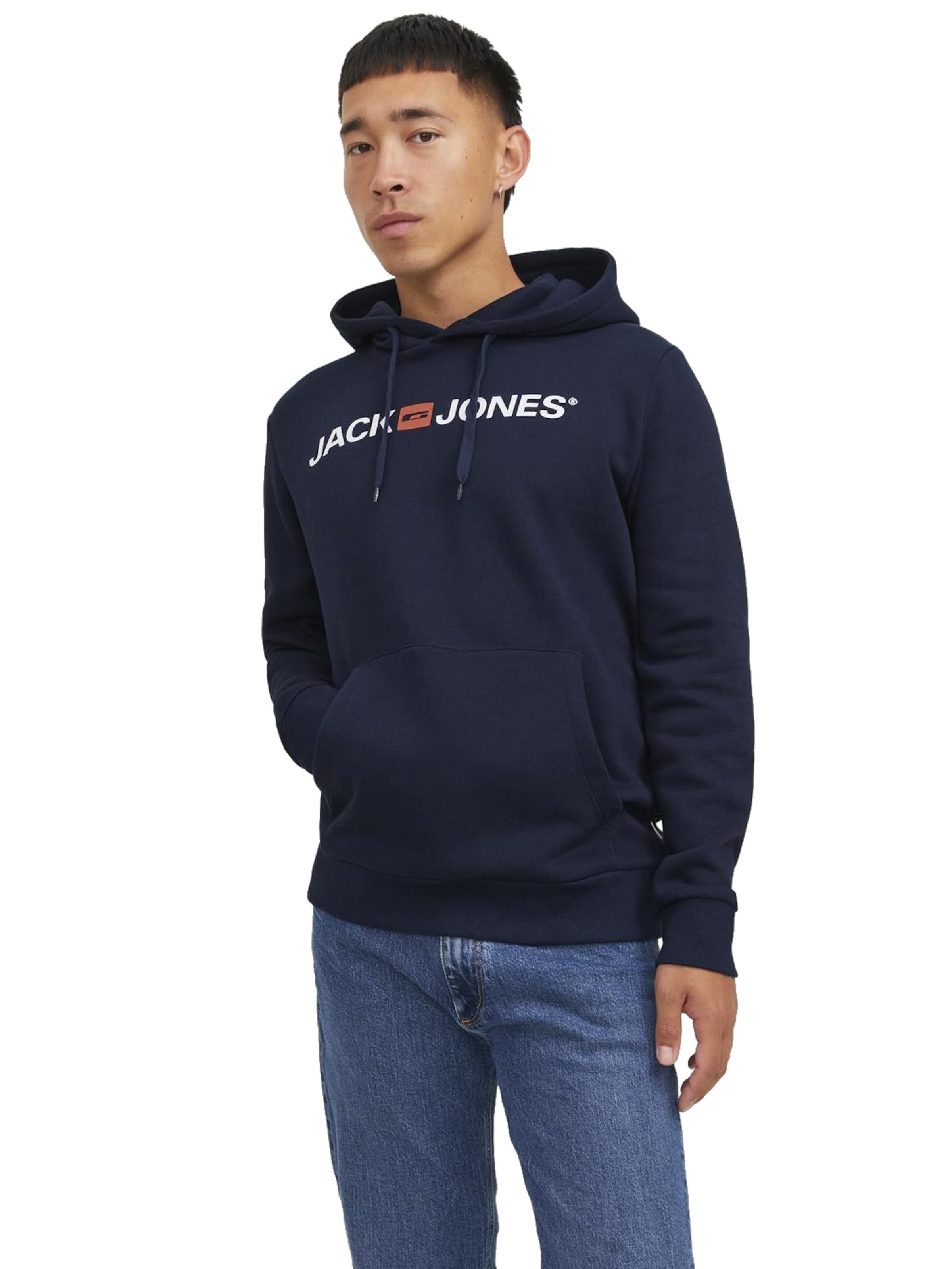 JACK & JONES Sweatshirt 'Marco Bowie' in Blue