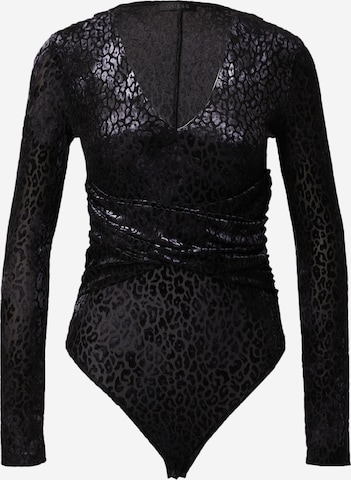 Shirtbody 'BELINDA' GUESS en noir : devant