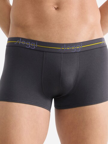 SLOGGI Retro Boxer ' Blue Start ' in Grau