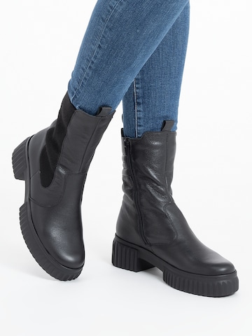 VITAFORM Chelsea boots in Zwart