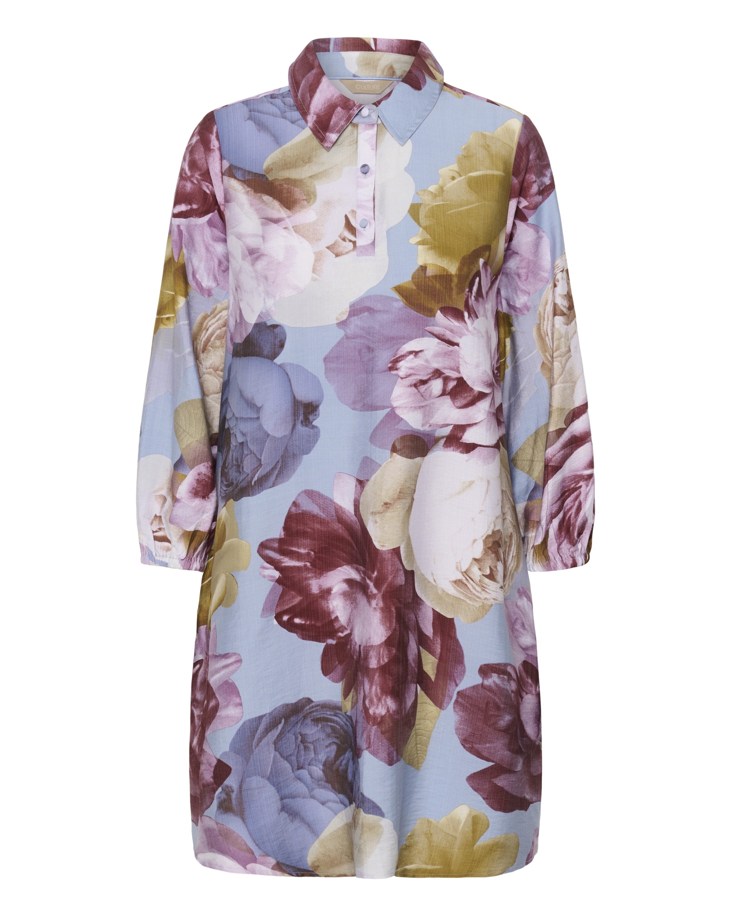 CULTURE Dress 'CUmagna' in Blue / Olive / Mauve, Item view