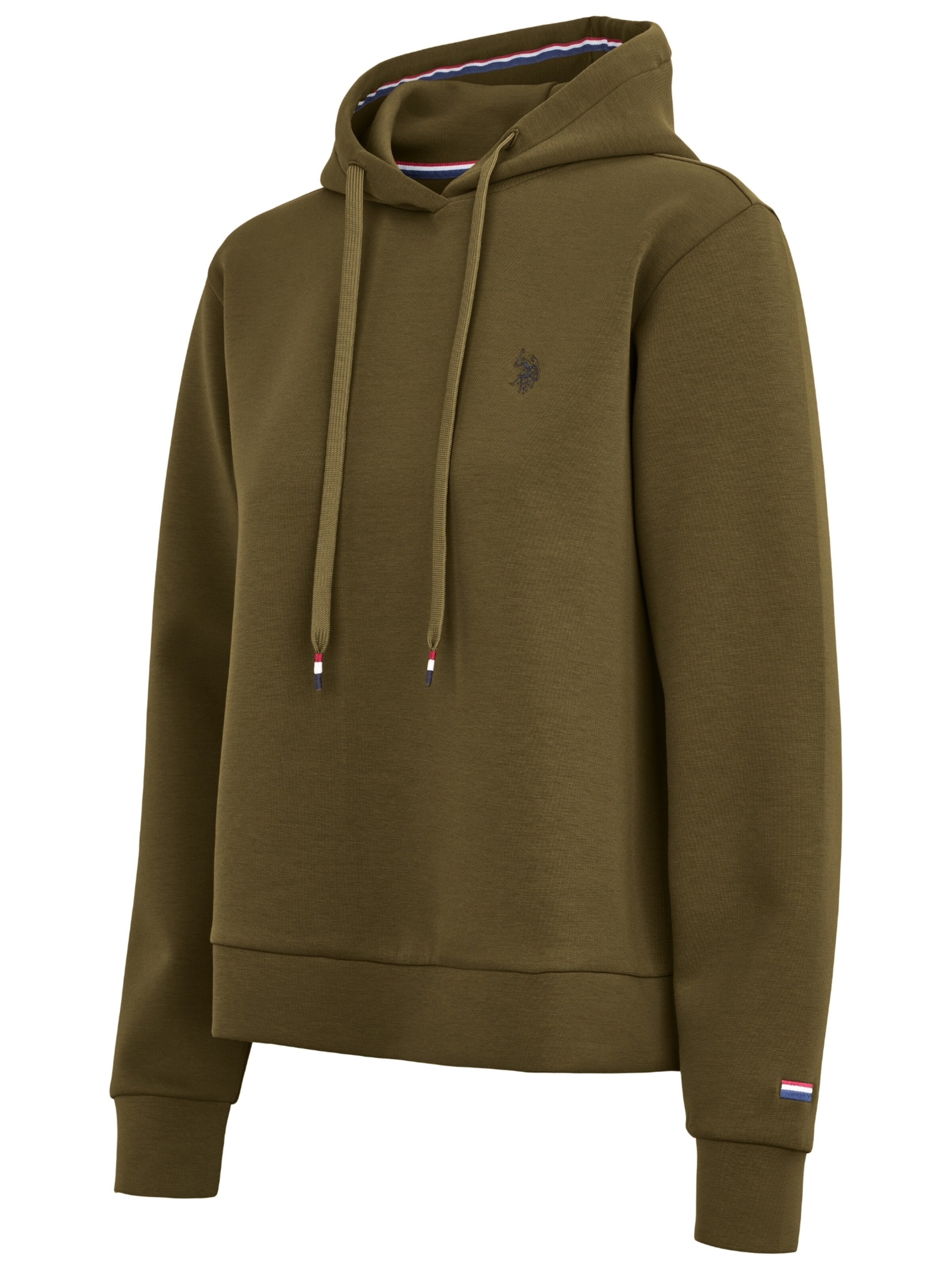 U.S. POLO ASSN. Sweatshirt 'Gold' in Grün