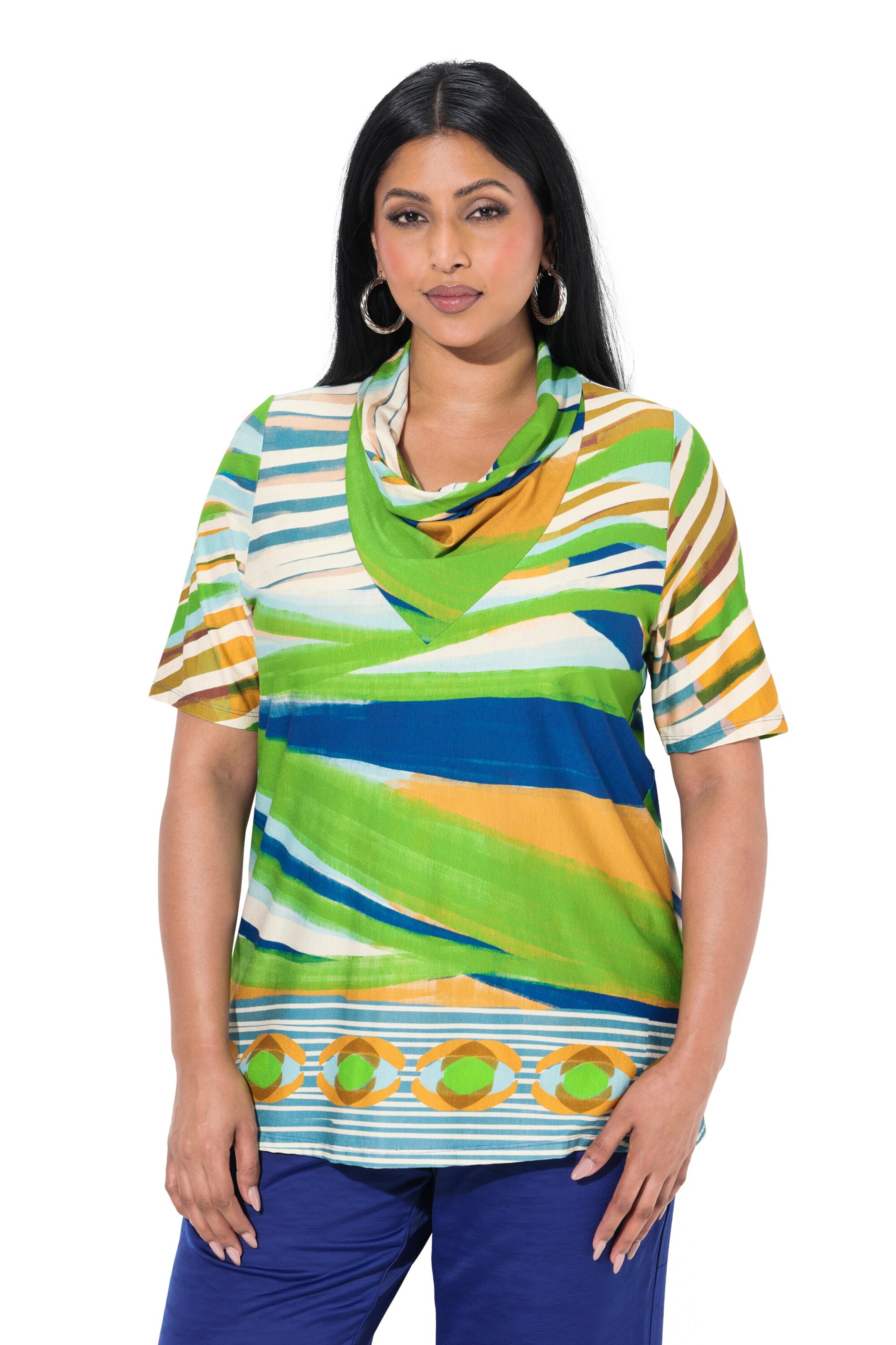 Ulla Popken Shirt in Mixed colours: front