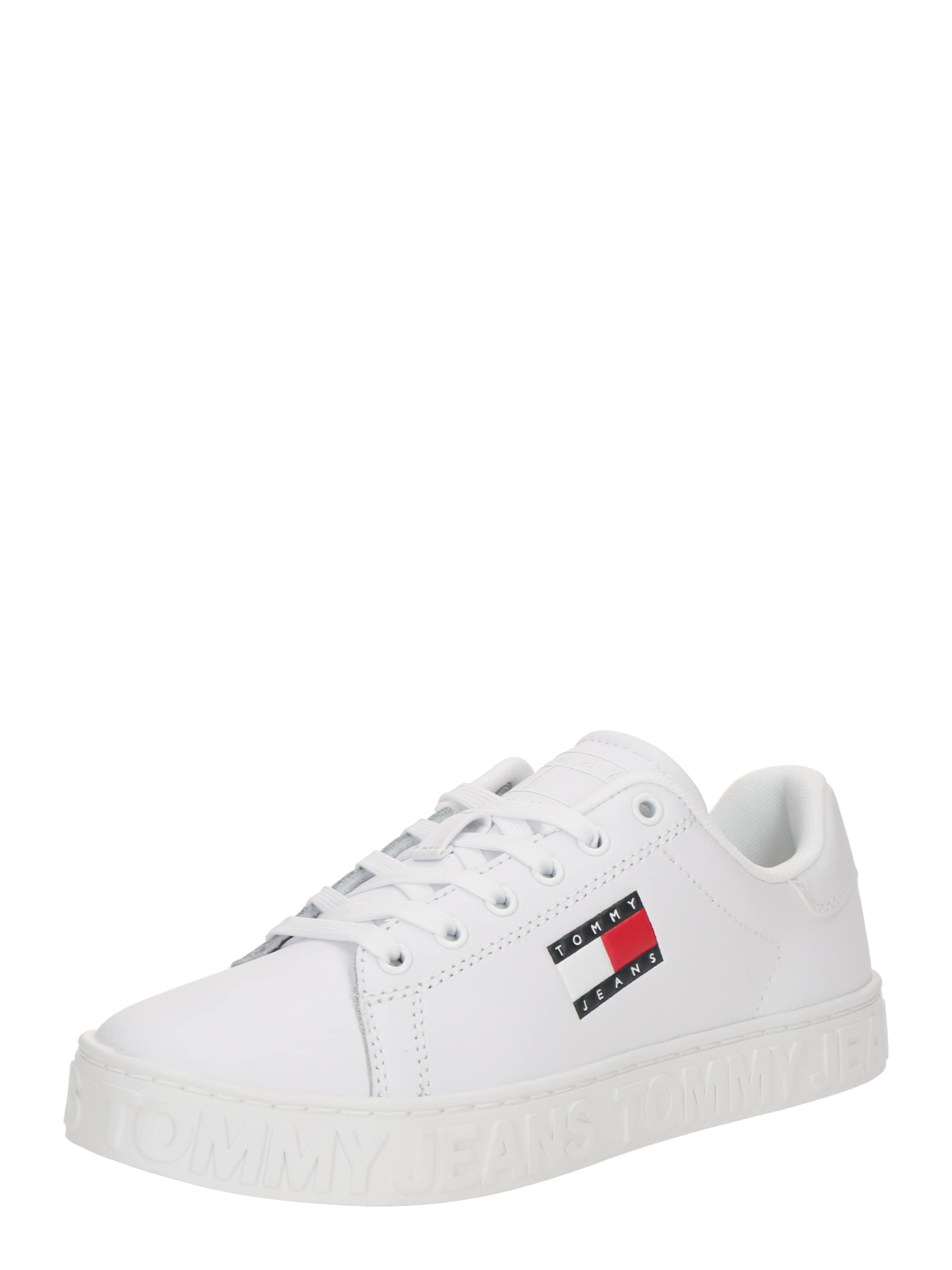 Sneaker low 'Essential' de la Tommy Jeans pe alb: față