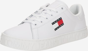 balta Tommy Jeans Sportbačiai be auliuko 'Essential': priekis