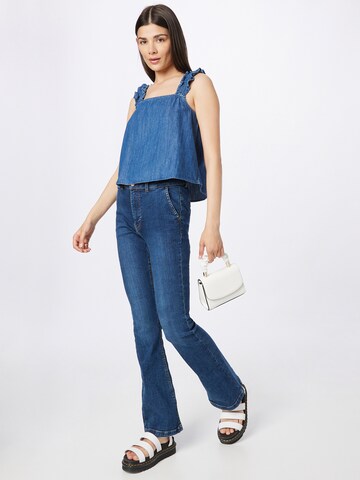 Top 'Hope' di PIECES in blu