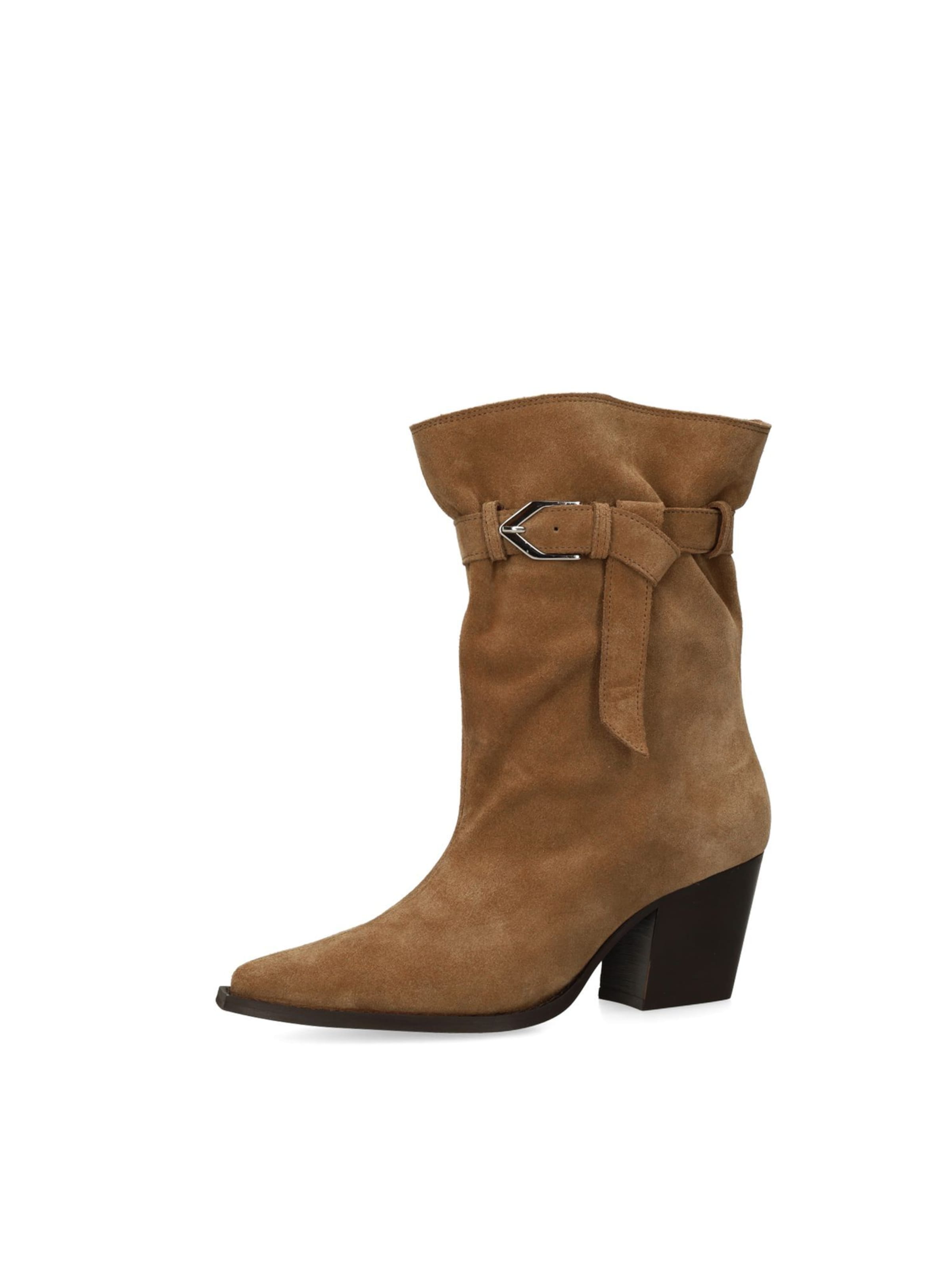 SACHA Stiefelette in 36 in camel, Produktansicht