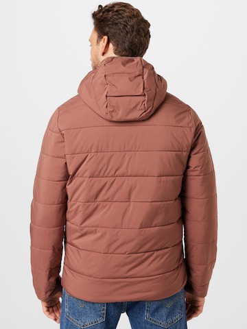 Abercrombie & FitchPrijelazna jakna - crvena boja