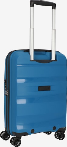 American Tourister Trolley in Blauw