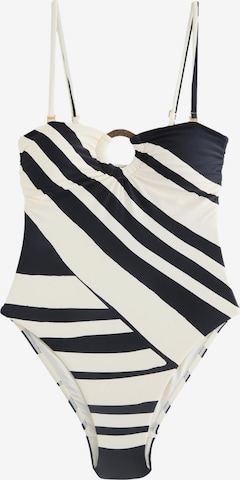 Next Bandeau Uimapuku värissä musta: etupuoli