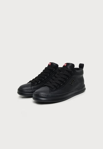 Baskets hautes 'Runner Four' CAMPER en noir : devant