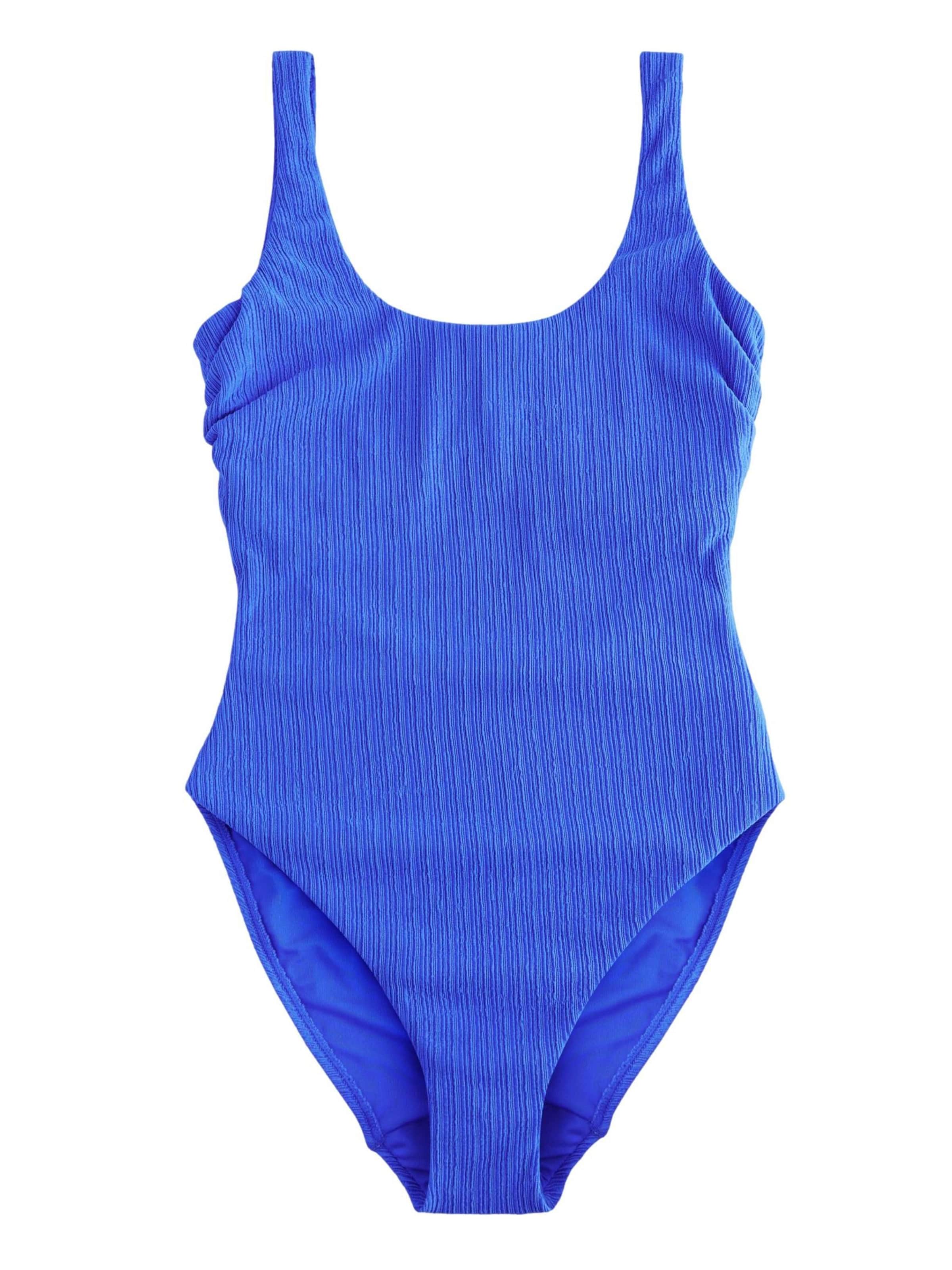 Next - Reductor Traje de baño en azul: frente