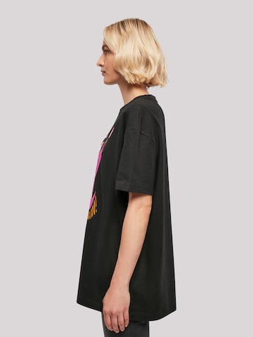 T-shirt oversize 'Yabba Dabba Doo' F4NT4STIC en noir