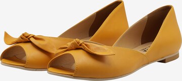 usha BLUE LABEL Ballet Flats in Yellow