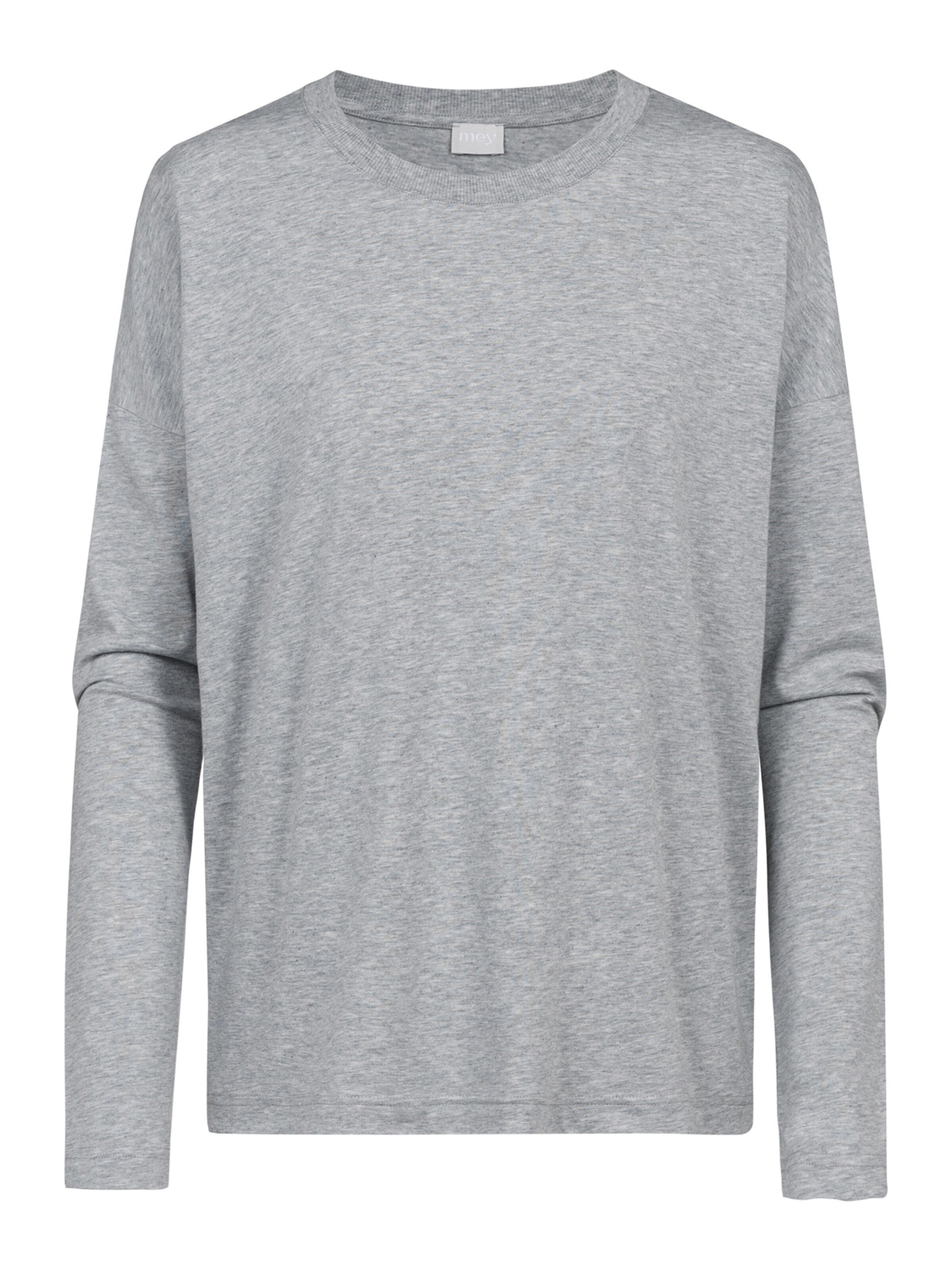 Mey Pajama shirt 'Yona' in Grey: front