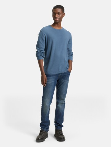 TOM TAILOR DENIM Sweater in Blue