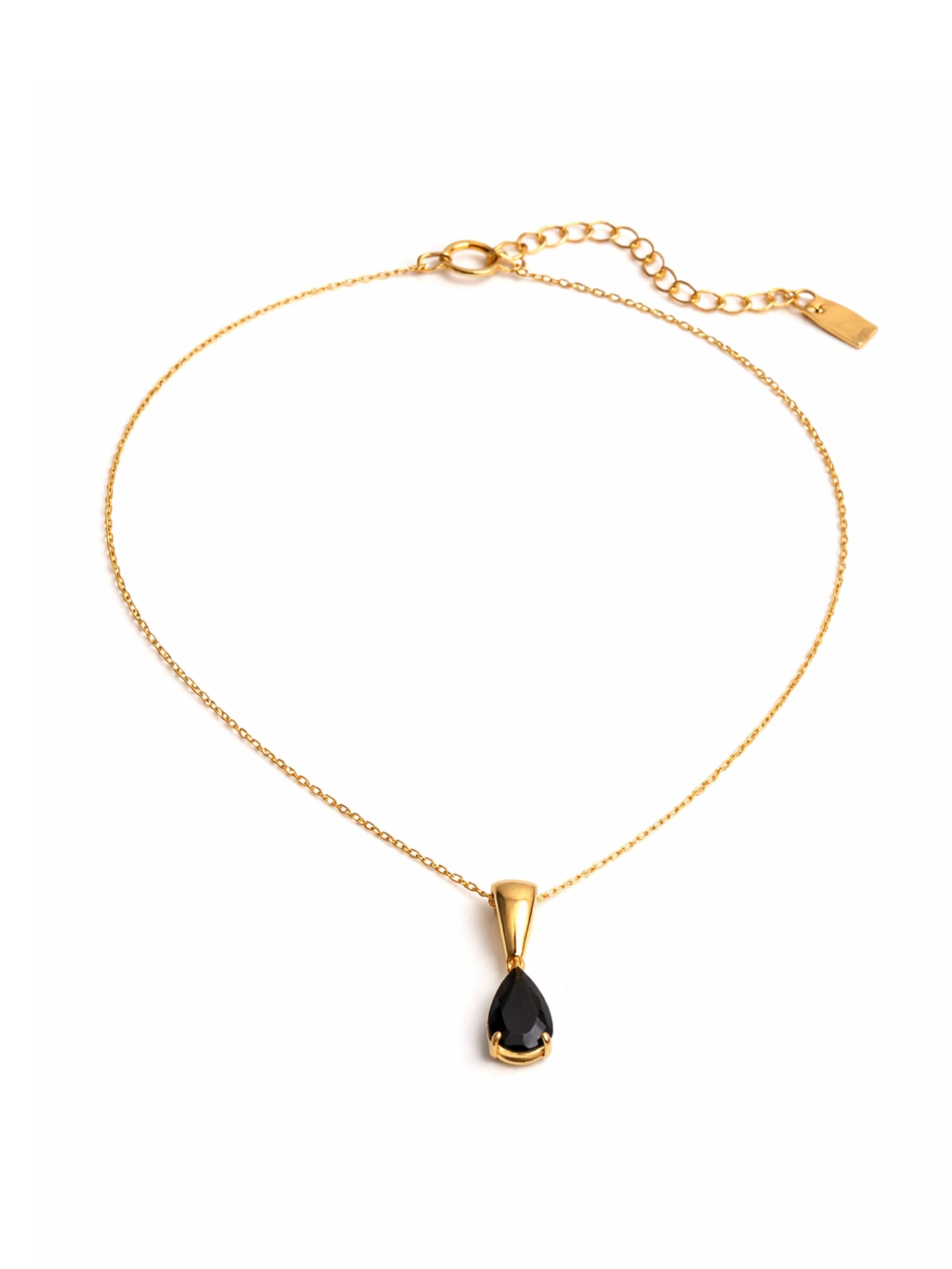 Pure Schmuck Necklace in Black: front