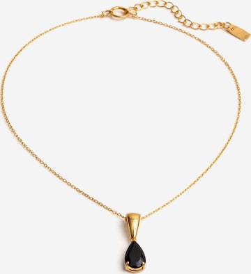 Pure Schmuck Necklace in Black: front