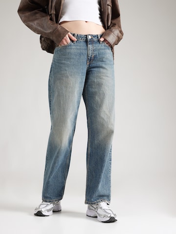 Loosefit Jean 'Ampel' WEEKDAY en bleu : devant