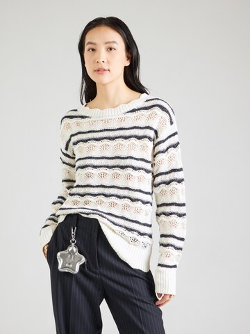 GUESS Sweater 'Valerie' in Beige: front