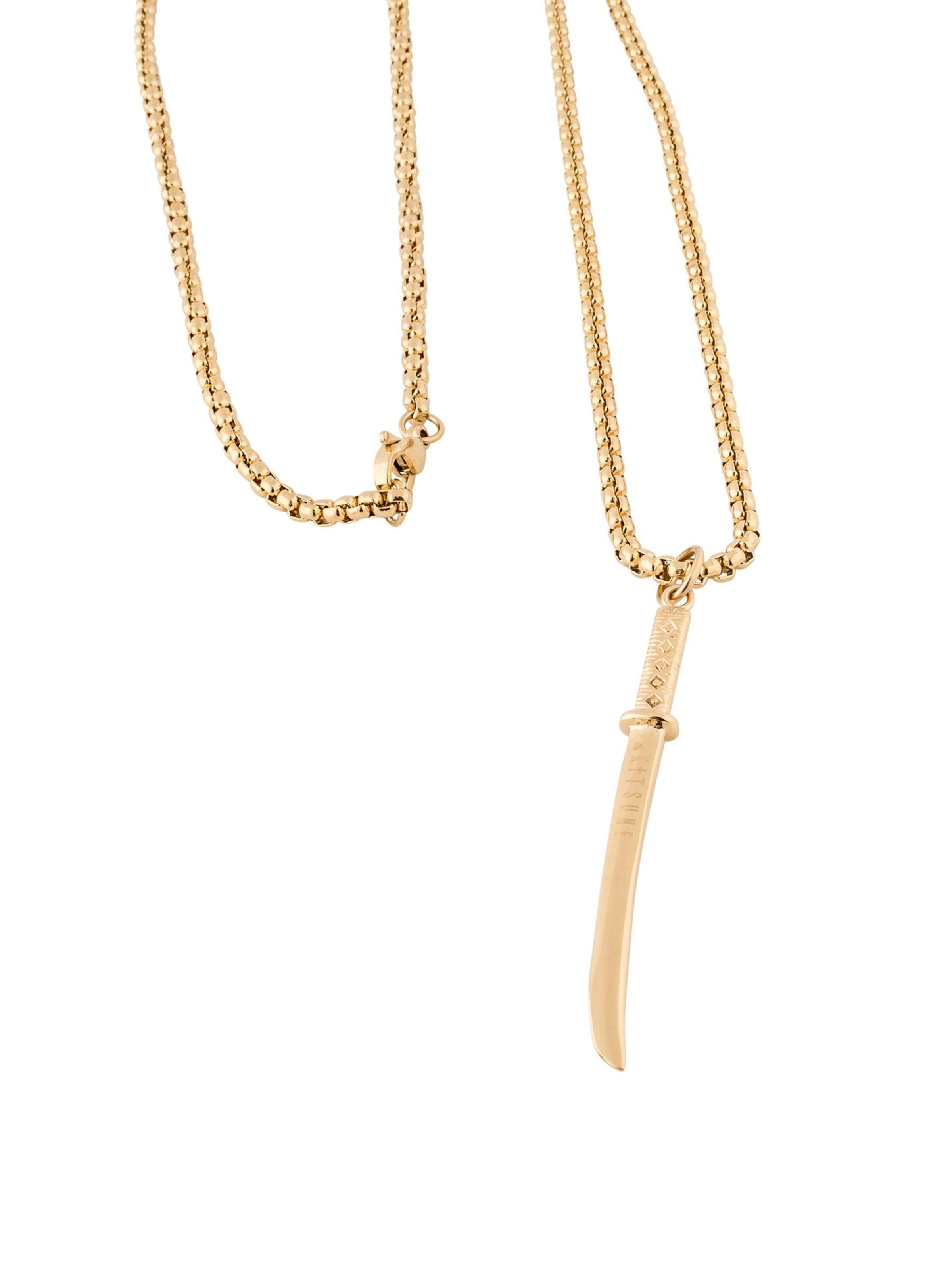 Akitsune Necklace 'Gladius' in Gold