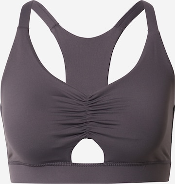 CURARE Yogawear Bustier Sport bh in Grijs: voorkant