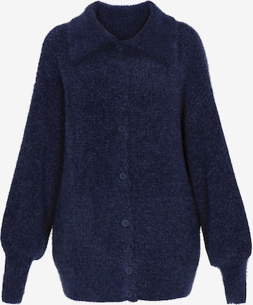 DreiMaster Vintage Oversize dzseki - kék: elől