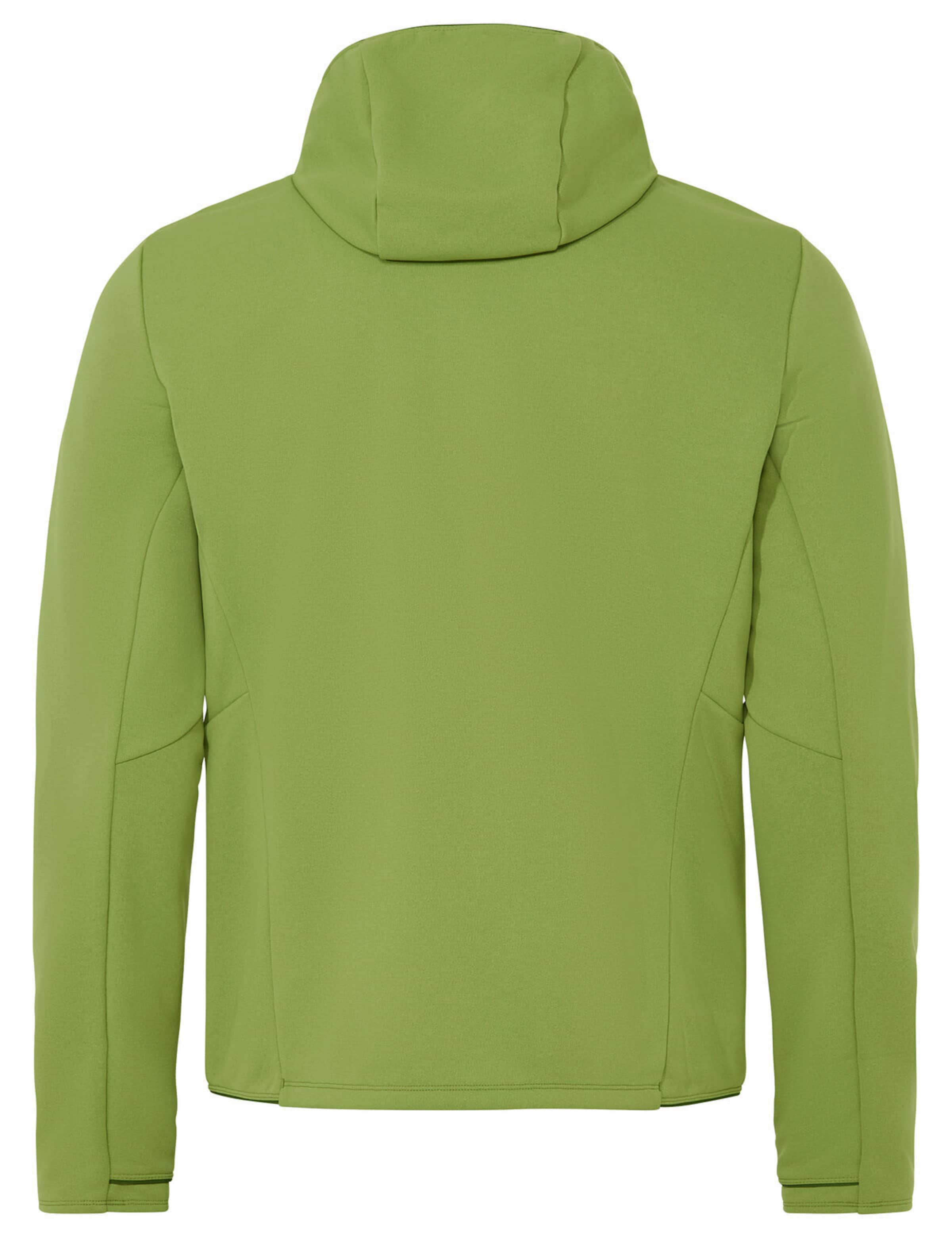 VAUDE Athletic fleece jacket 'Monviso III' in Green