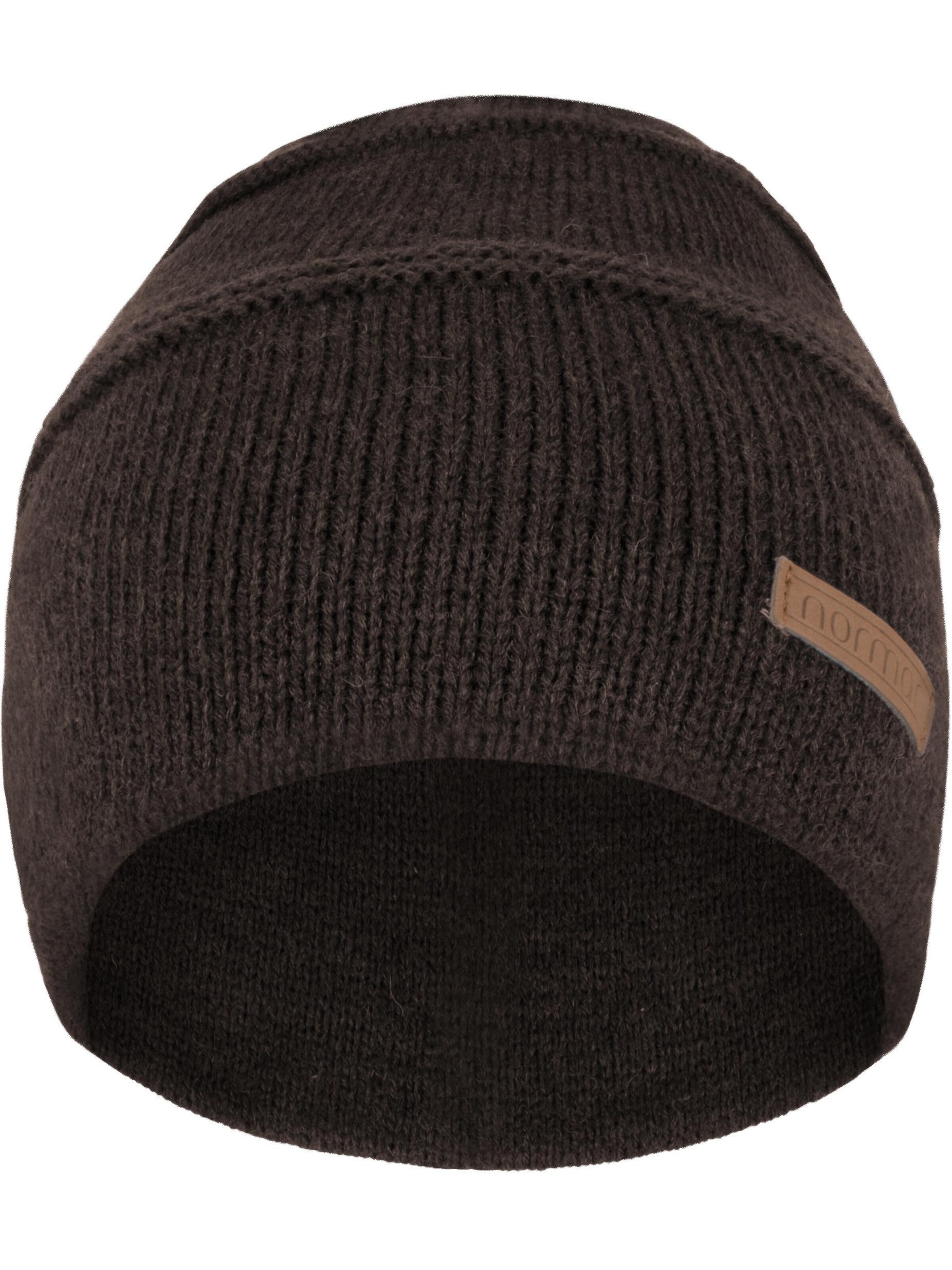 Bonnet ' Montreal ' normani en marron