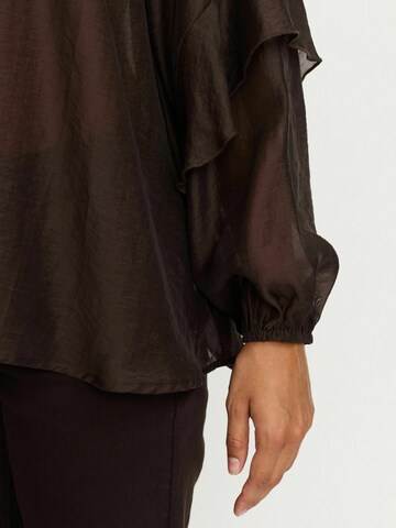 Camicia da donna 'Rachel' di Soft Rebels in marrone