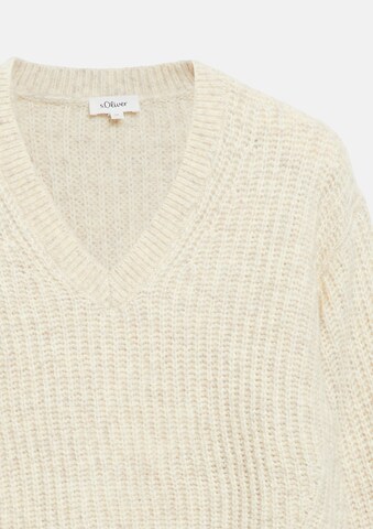 Pull-over s.Oliver en beige : devant