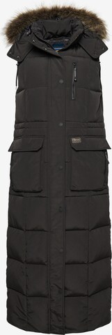 Superdry Bodywarmer in Zwart: voorkant