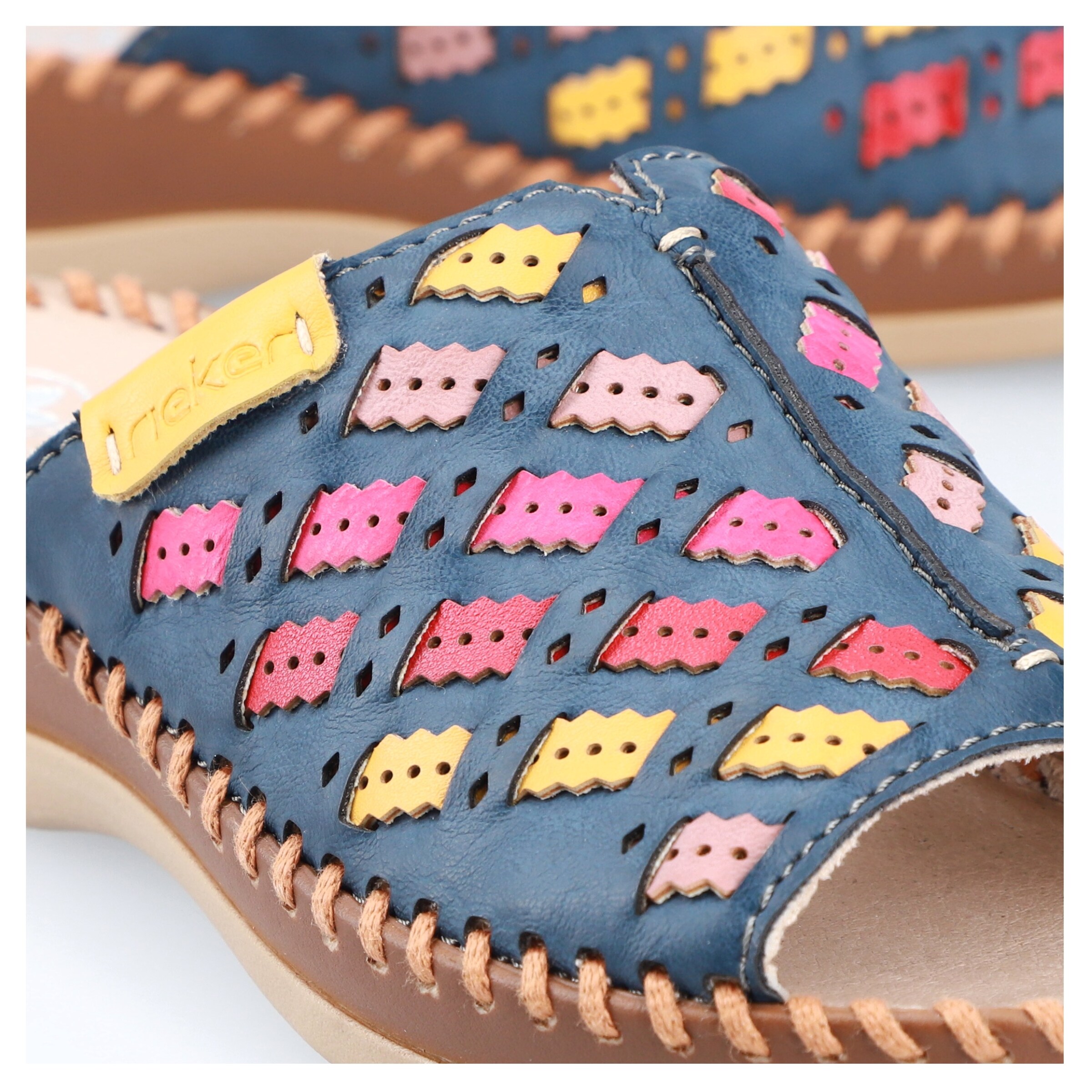 Rieker Mules in Mixed colors