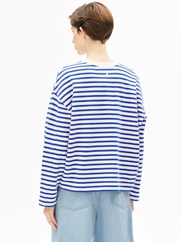 ARMEDANGELS Trui 'FRANKAA' in Blauw: voorkant