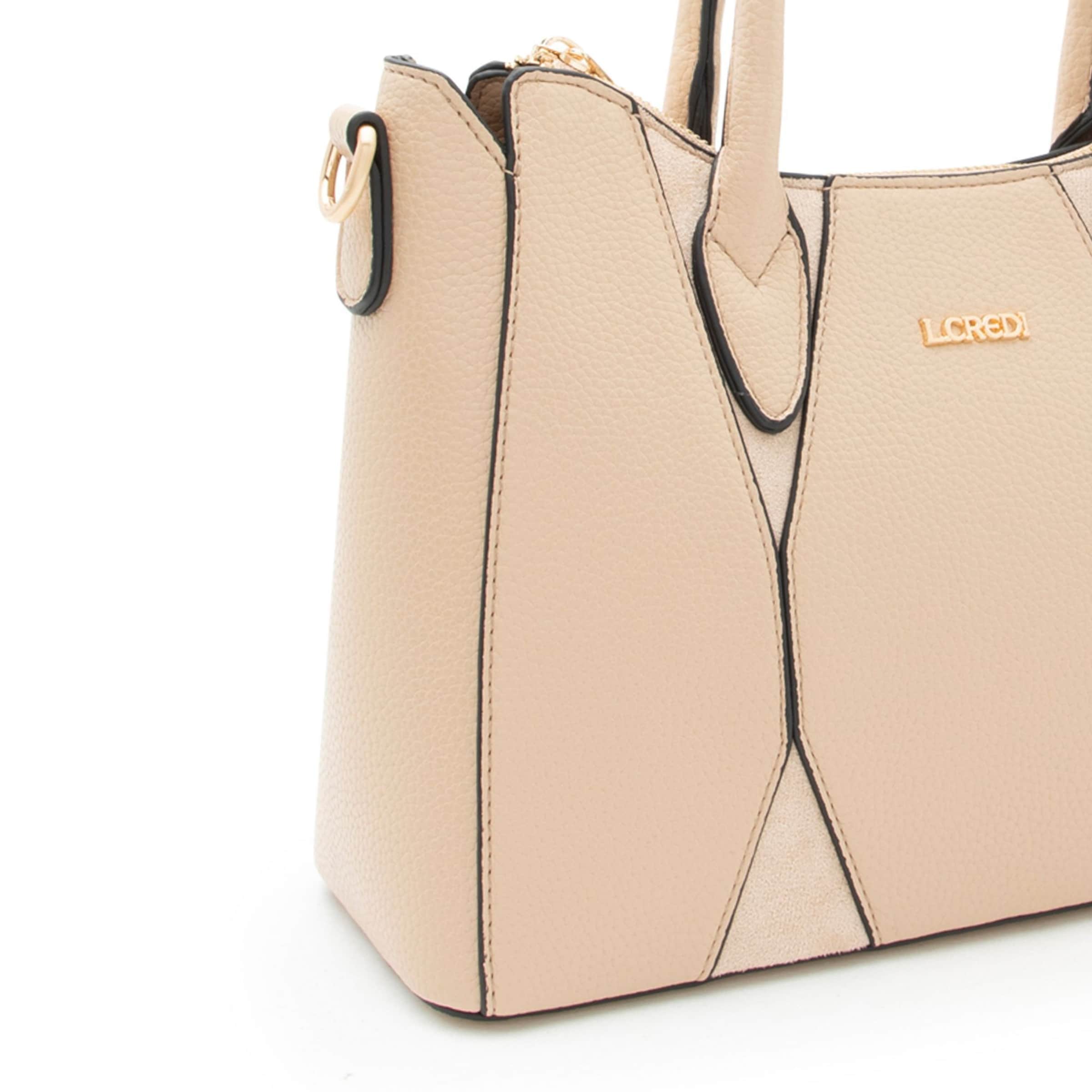 L.CREDI Handbag 'Rahja' in Beige