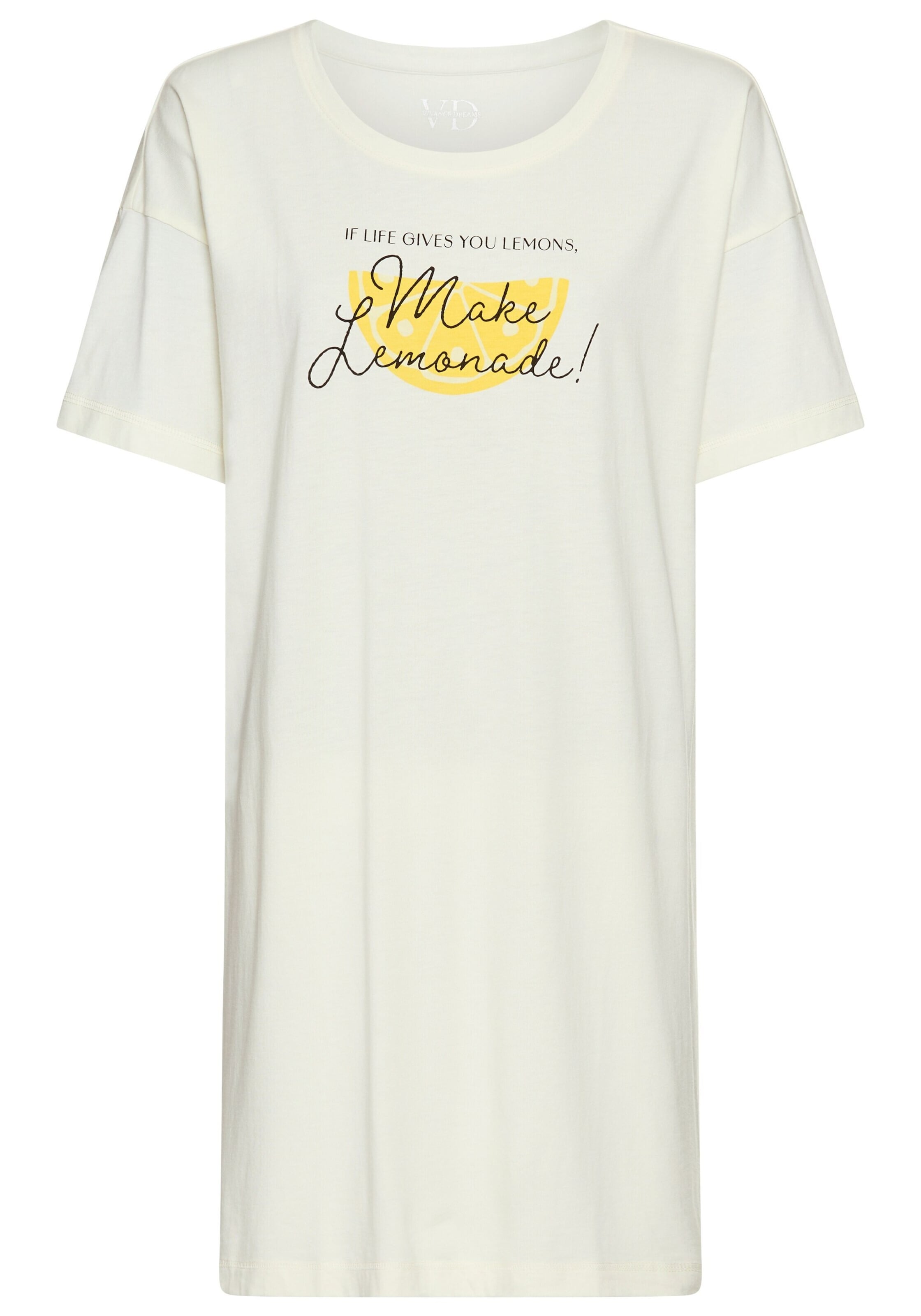 VIVANCE Nightgown in Beige: front