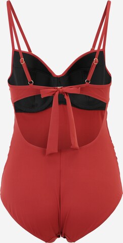 Cache Cœur Swimsuit in Red