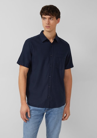 Coupe regular Chemise s.Oliver en bleu : devant