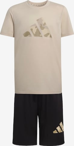 Completo per l'allenamento di ADIDAS SPORTSWEAR in beige: frontale