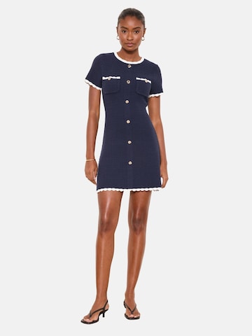 Lipsy Плетена рокля в синьо